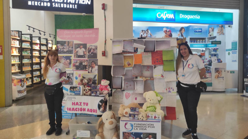 voluntariado para fundaciones en centros comerciales medellin