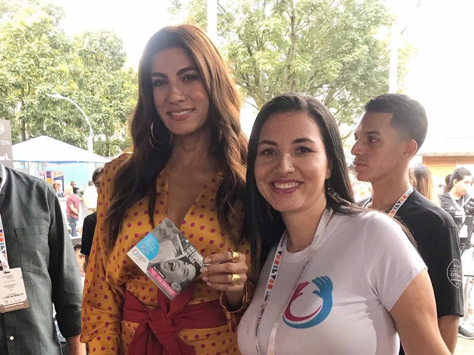 andrea serna donaciones para niños con enfermedades especiales en medellin